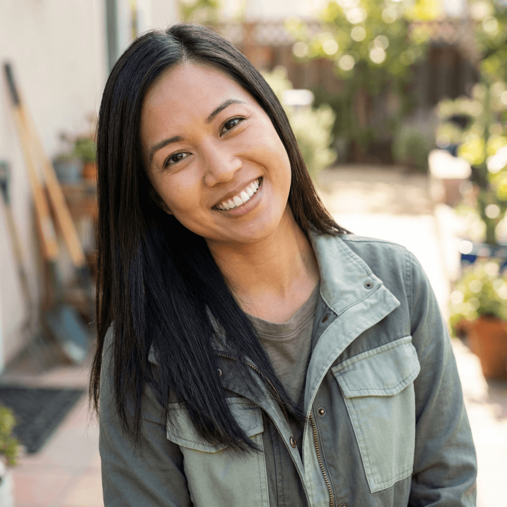 Marlena Ruiz, female homeowner in her late 40s, Hispanic, warm approachable style