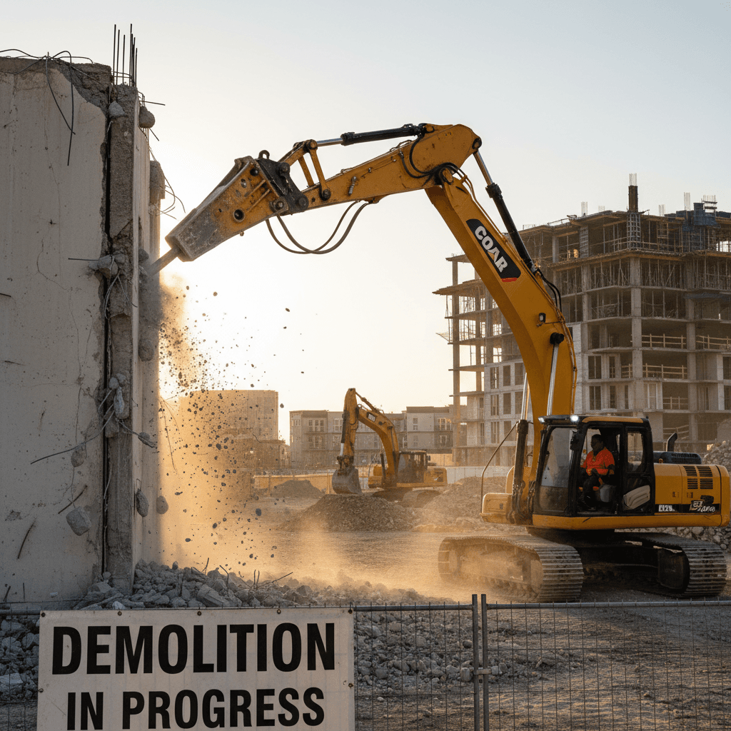 Commercial Building Demolition in the Coachella Valley: Costs, Process, and Planning Guide