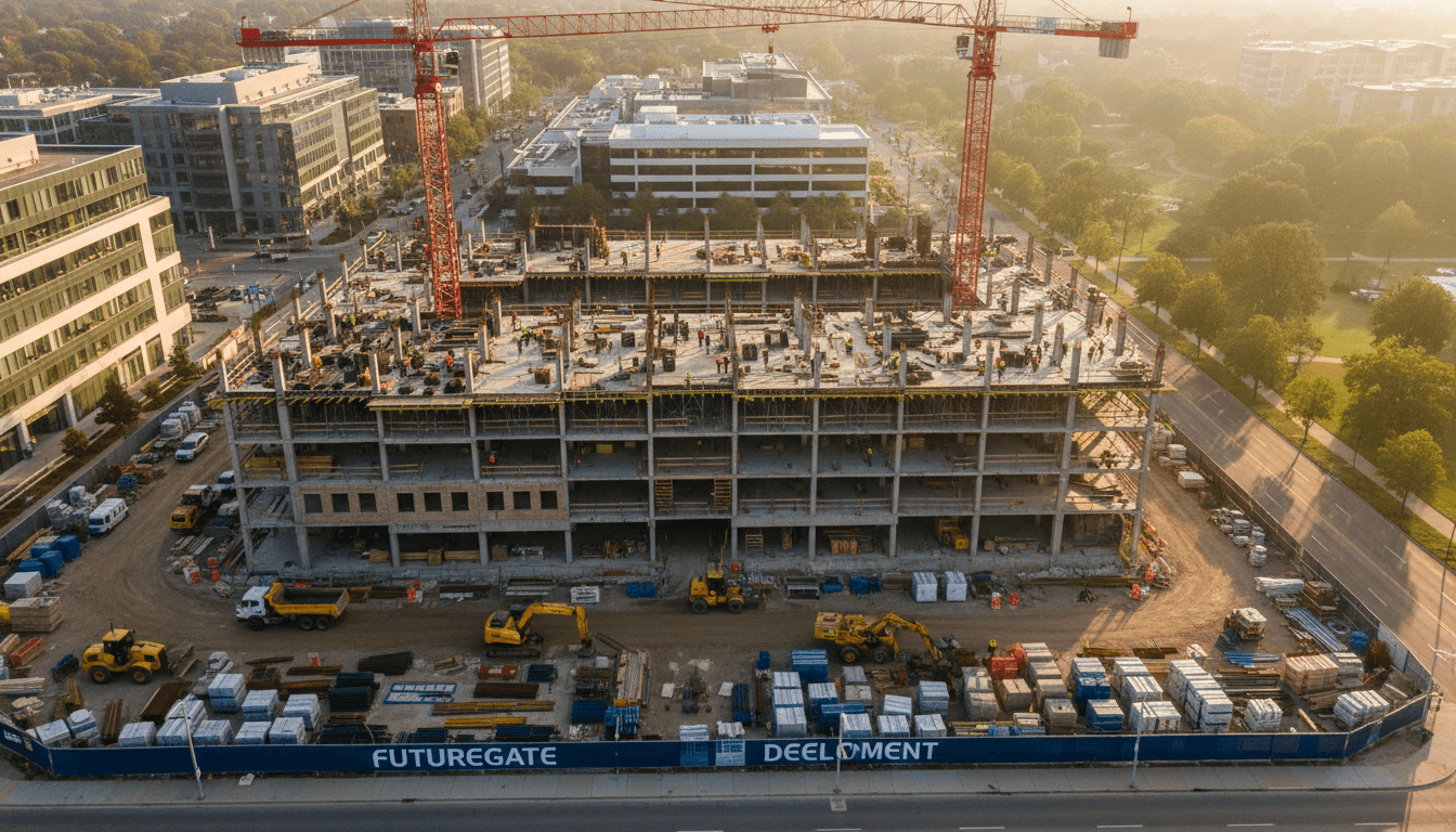 Site cleared after full structural demolition